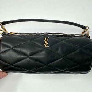 YVES SAINT LAURENT SADE PUFFY CLUTCH